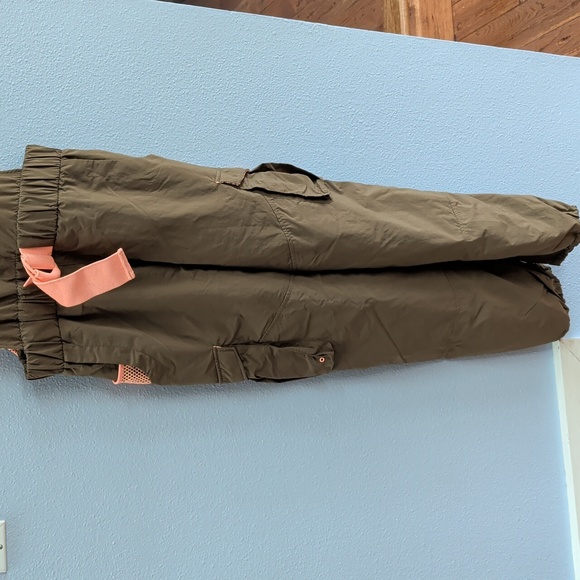 FP Movement Morning Meadow Jumpsuit Stylish Brown Pink Women's Jumpsuit Overalls - Picture 5 of 12